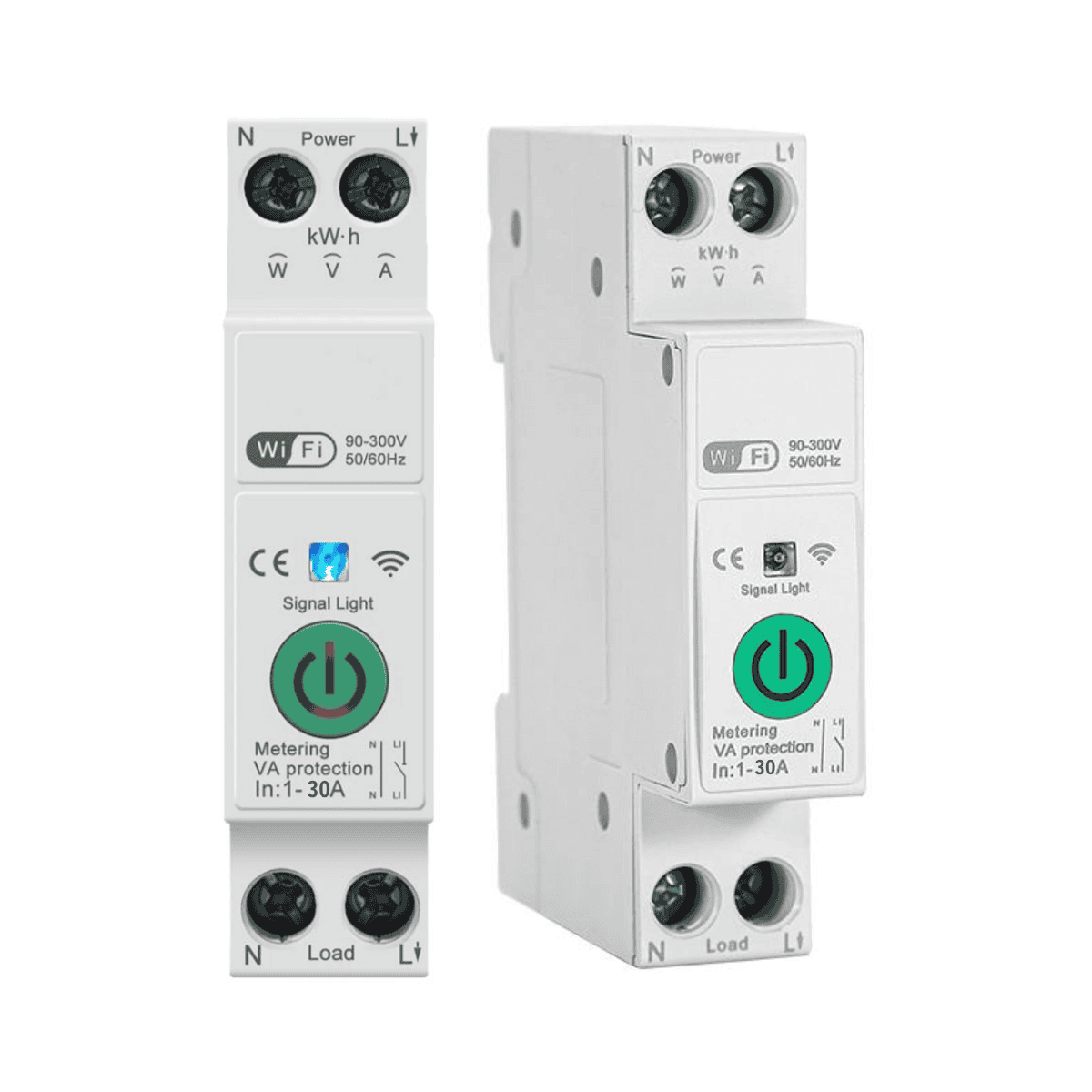  Aptomat, Cầu Dao Điện Thông Minh TUYA 30A 1P, đo điện năng tiêu thụ, điều khiển từ xa 