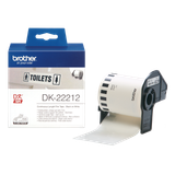  DK-22212, 62mm x 15.24m, nhãn liên tục, nhãn film chống nước 