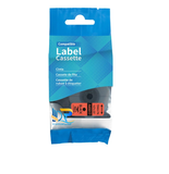  DM-A45017 D1 Tape A45017 12mm x 7m Black on Red 