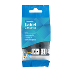  DM-A45800 D1 Tape A45800 19mm x 7m Black on Clear 