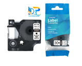 DM-A45803 D1 Tape A45803 19mm x 7m Black on White 