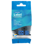  DM-A45806 D1 Tape A45806 19mm x 7m Black on Blue 