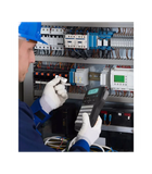  Rhino Flexible Nylon 1" (24mm), Black on White (1734524) 