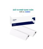  Giấy in nhiệt khổ A4 - dạng cuộn, chính hãng AIMO, KT-RMSG10-A4M8-2 