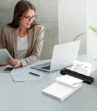  Máy in A4 di động M08E (A4, giấy nhiệt, không mực, Bluetooth/USB-C) 