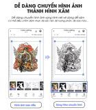  Máy scan hình xăm M08E-WS (Nâng cấp của mẫu M08F) 