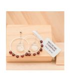  Nhãn trang sức 30 x 25mm, màu trắng, KTJ-F3025-45-100 