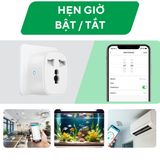  Ổ Cắm Điện Wifi 16A Tuya Thông Minh 2500W, Điều Khiển Từ Xa Qua App 