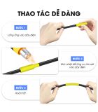  Ống co nhiệt HZSe-221, khổ 9mm x 1,5m, cáp 2.6-5.1mm, màu trắng 