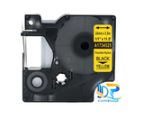  Rhino Flexible Nylon 1" (24mm), Black on Yellow (1734525) 