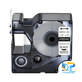  Ống co nhiệt màu trắng chữ đen 24mm x 1.52m, Black on White (DM-A1805443) 