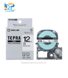  Tepra SS12K (Chữ đen nền trắng, khổ 12mm) 