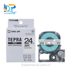 Tepra ST24K (Chữ đen nền trong, khổ 24mm) 