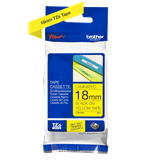  Brother TZe-641, khổ 18mm, dài 8m, Black on Yellow, chống thấm nước 