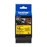  Brother TZe-FX641, khổ 18mm, dài 8m, Black on Yellow, siêu dẻo, chống thấm nước 