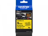  Brother TZe-FX621, khổ 9mm, dài 8m, Black on Yellow, siêu dẻo, chống thấm nước 