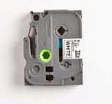  Brother TZe-221, khổ 9mm, dài 8m, Black on White, chống thấm nước 