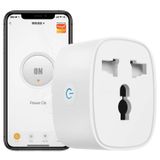  Ổ Cắm Điện Wifi 16A Tuya Thông Minh 2500W, Điều Khiển Từ Xa Qua App 