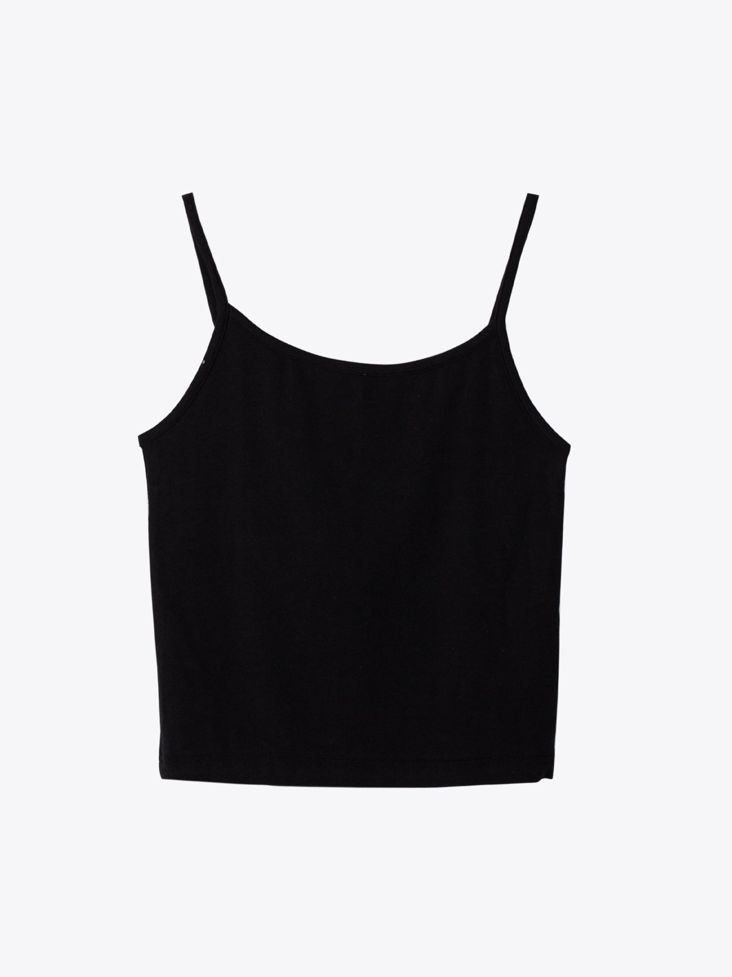 ÁO HAI DÂY NỮ TRƠN COTTON