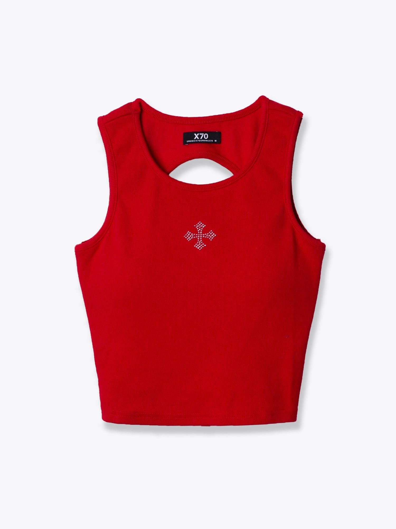 ÁO BA LỖ NỮ PHỐI DÂY COTTON