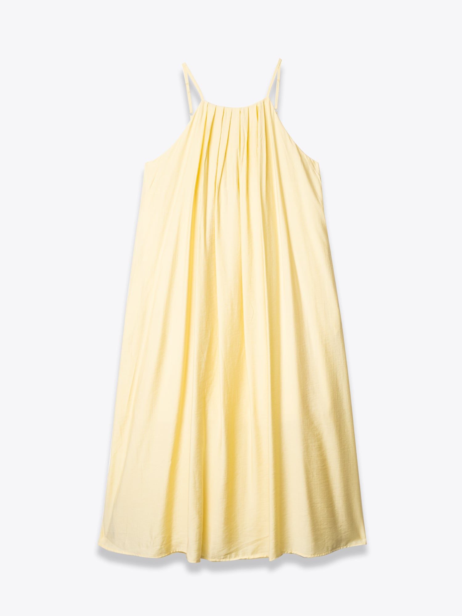 ĐẦM NỮ HAI DÂY TRƠN BASIC COTTON