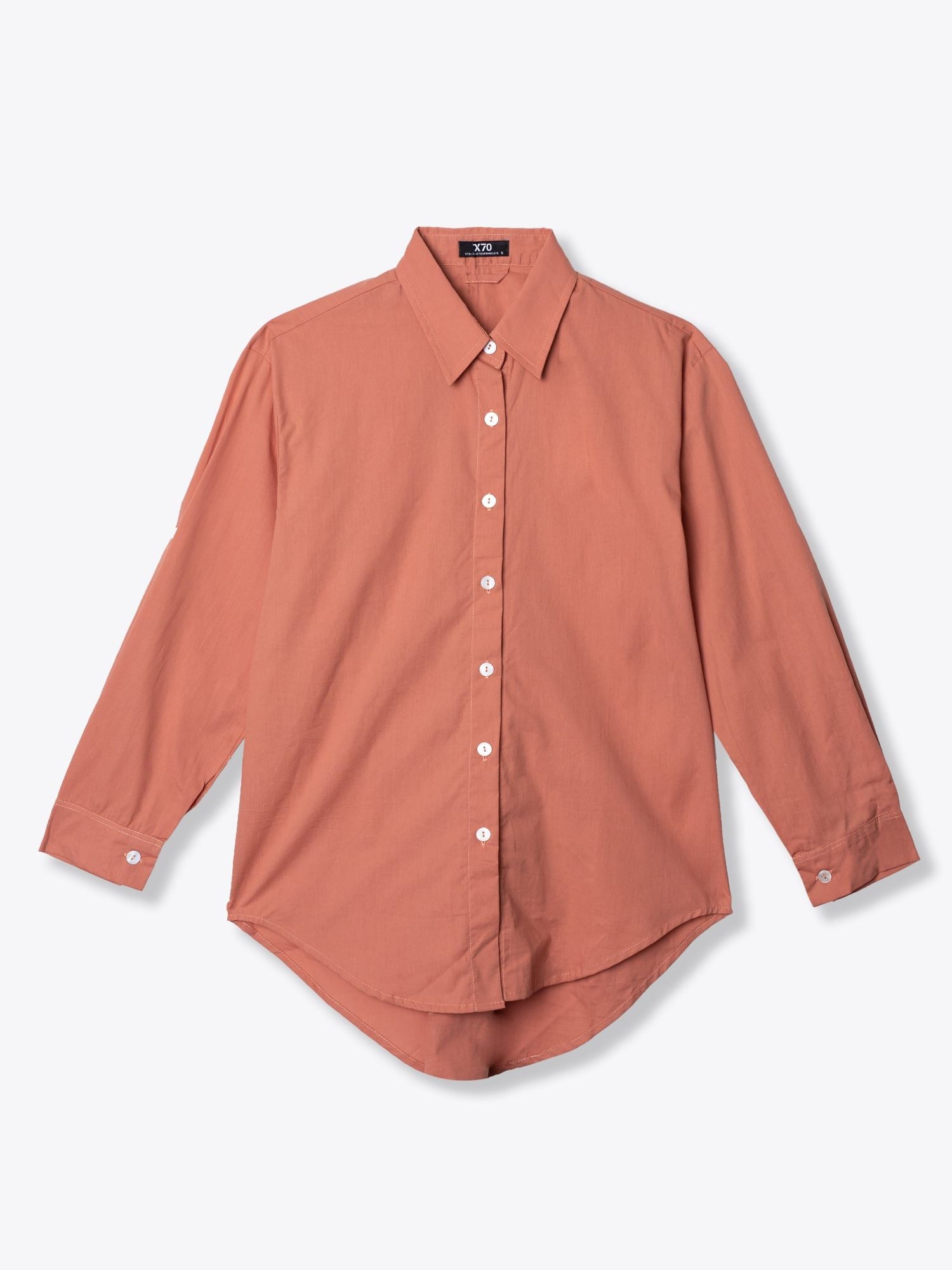 ÁO SƠ MI NỮ TAY DÀI COTTON