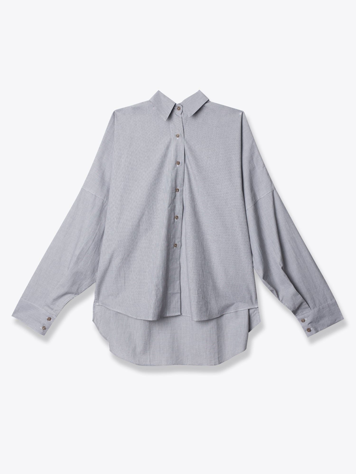 ÁO SƠ MI NỮ THẮT NƠ COTTON