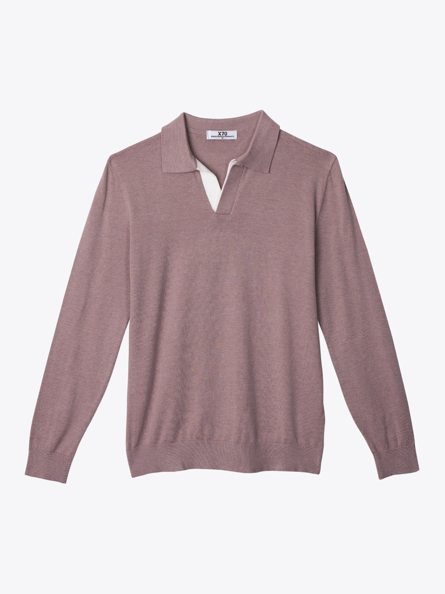 ÁO POLO NAM TAY DÀI LEN DỆT