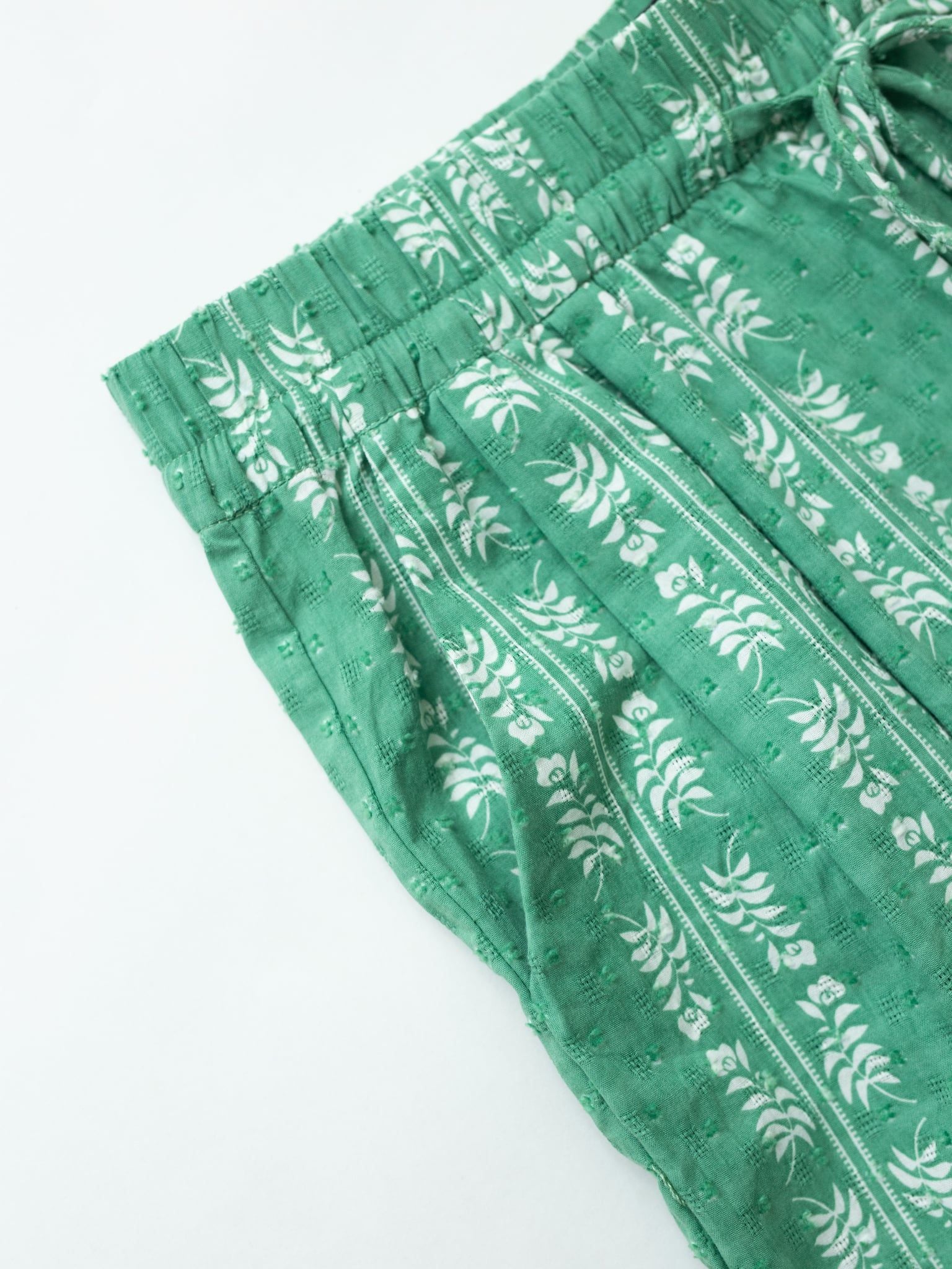 QUẦN DÀI NỮ HỌA TIẾT LINEN