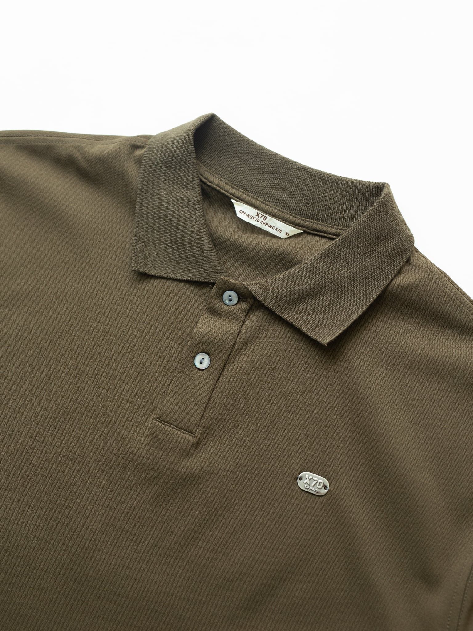 ÁO POLO NAM FORM RỘNG COTTON