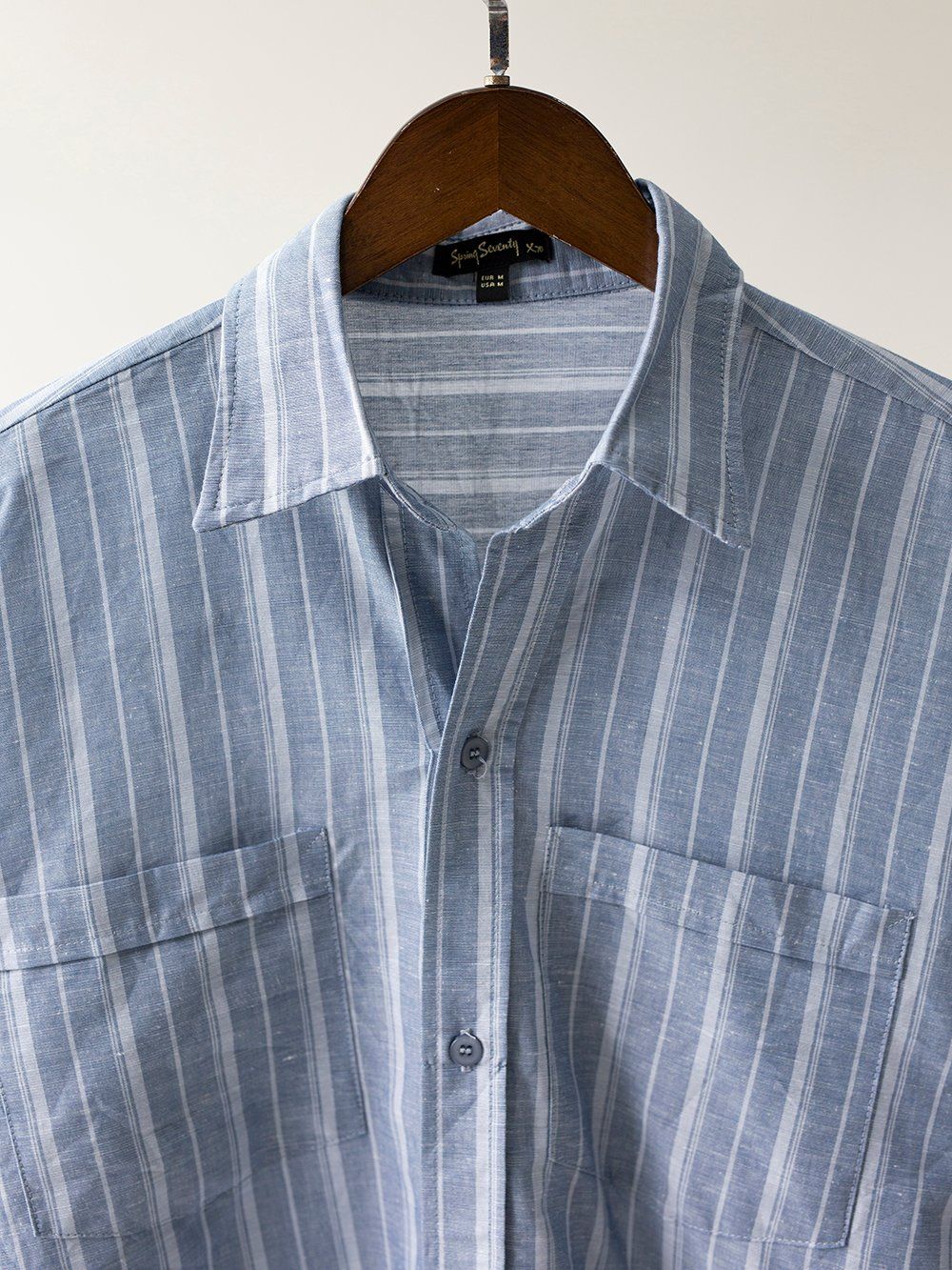 ÁO SƠ MI NAM SỌC LINEN