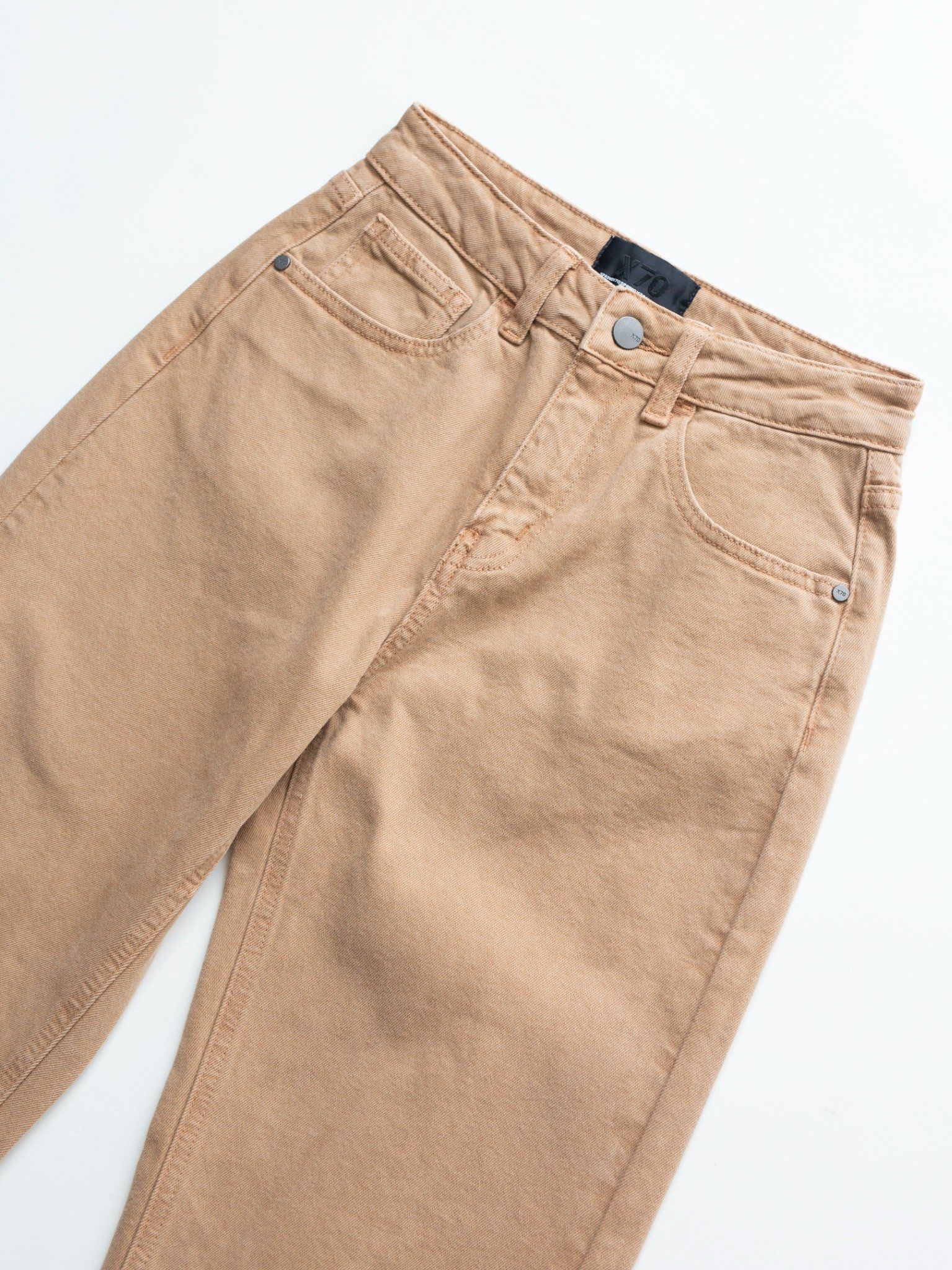 QUẦN DÀI NỮ ỐNG ĐỨNG KAKI