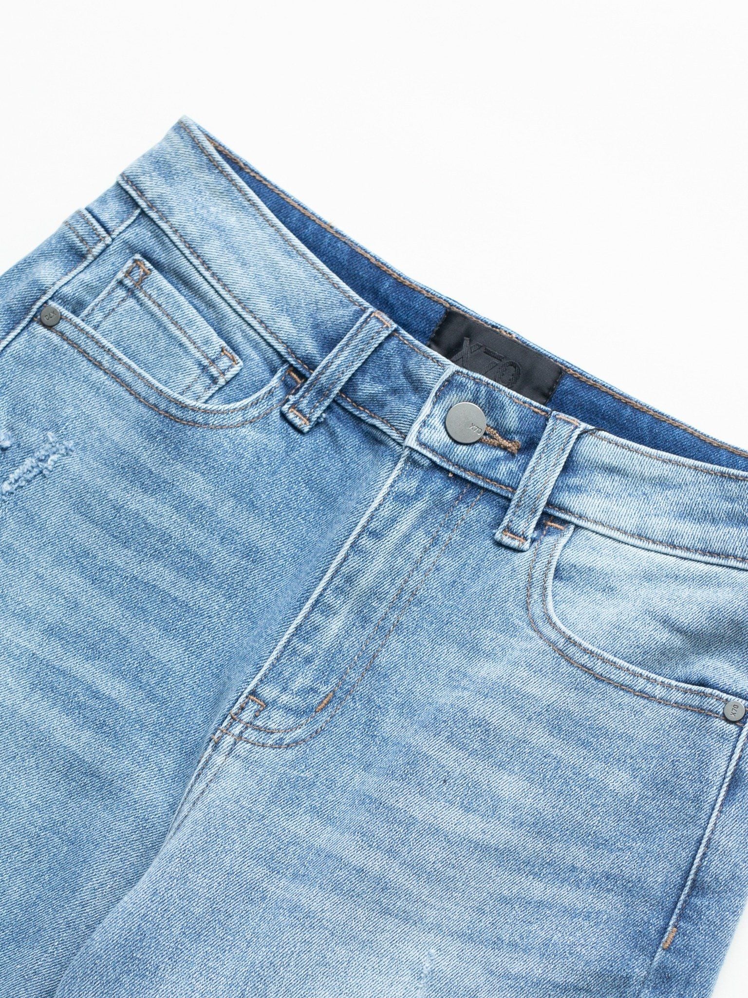 QUẦN DÀI NỮ ỐNG SUÔNG DENIM