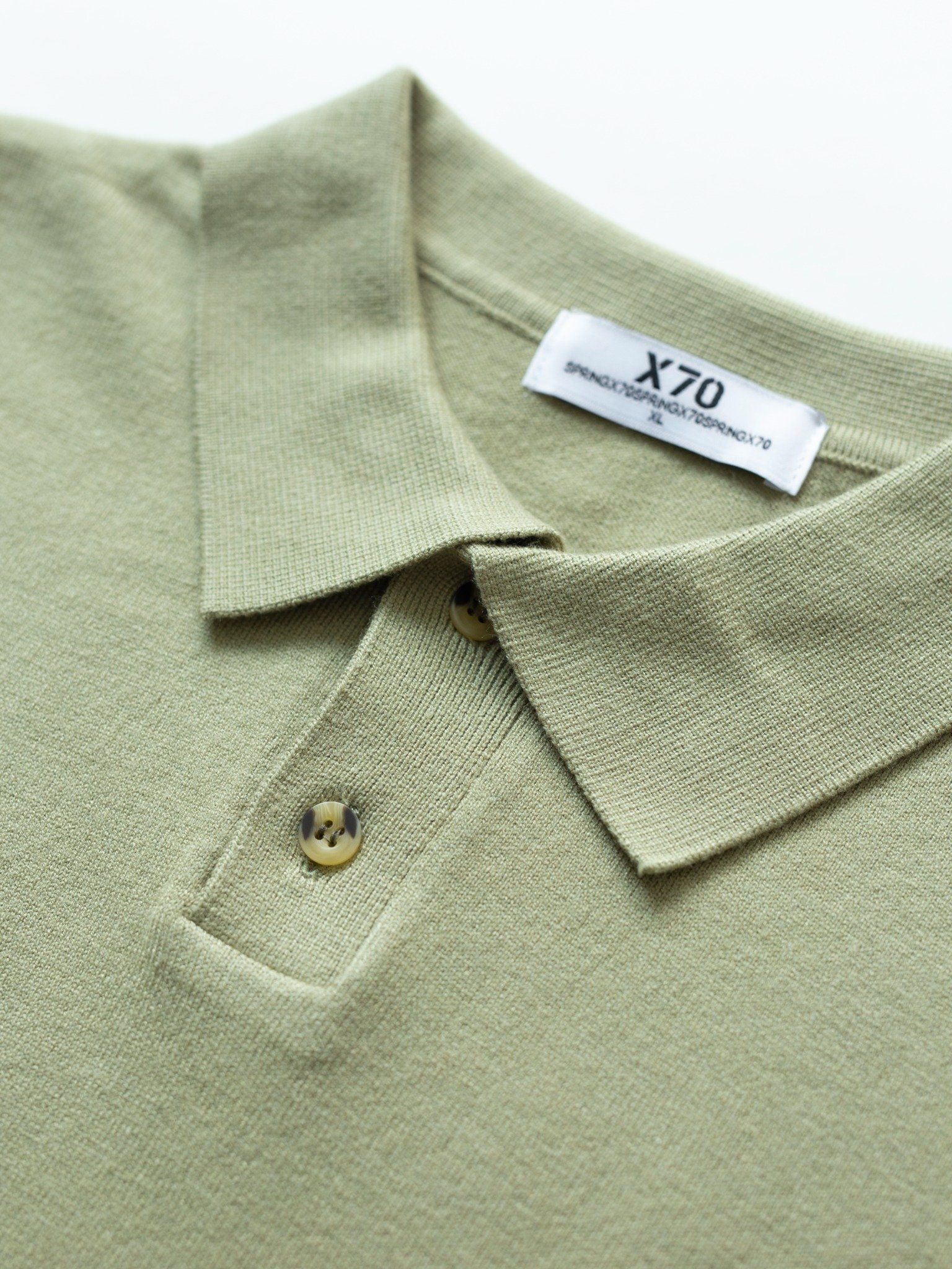 ÁO POLO NAM TAY DÀI LEN DỆT