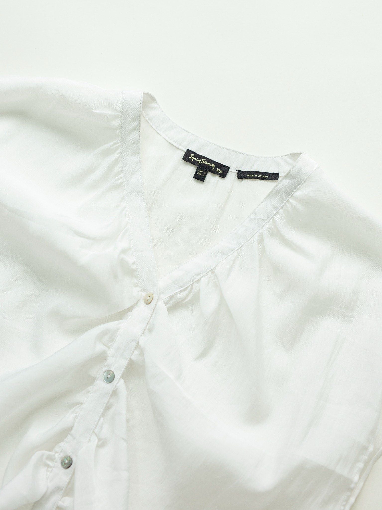 ÁO KIỂU NỮ PHỐI BÈO NHÚN COTTON