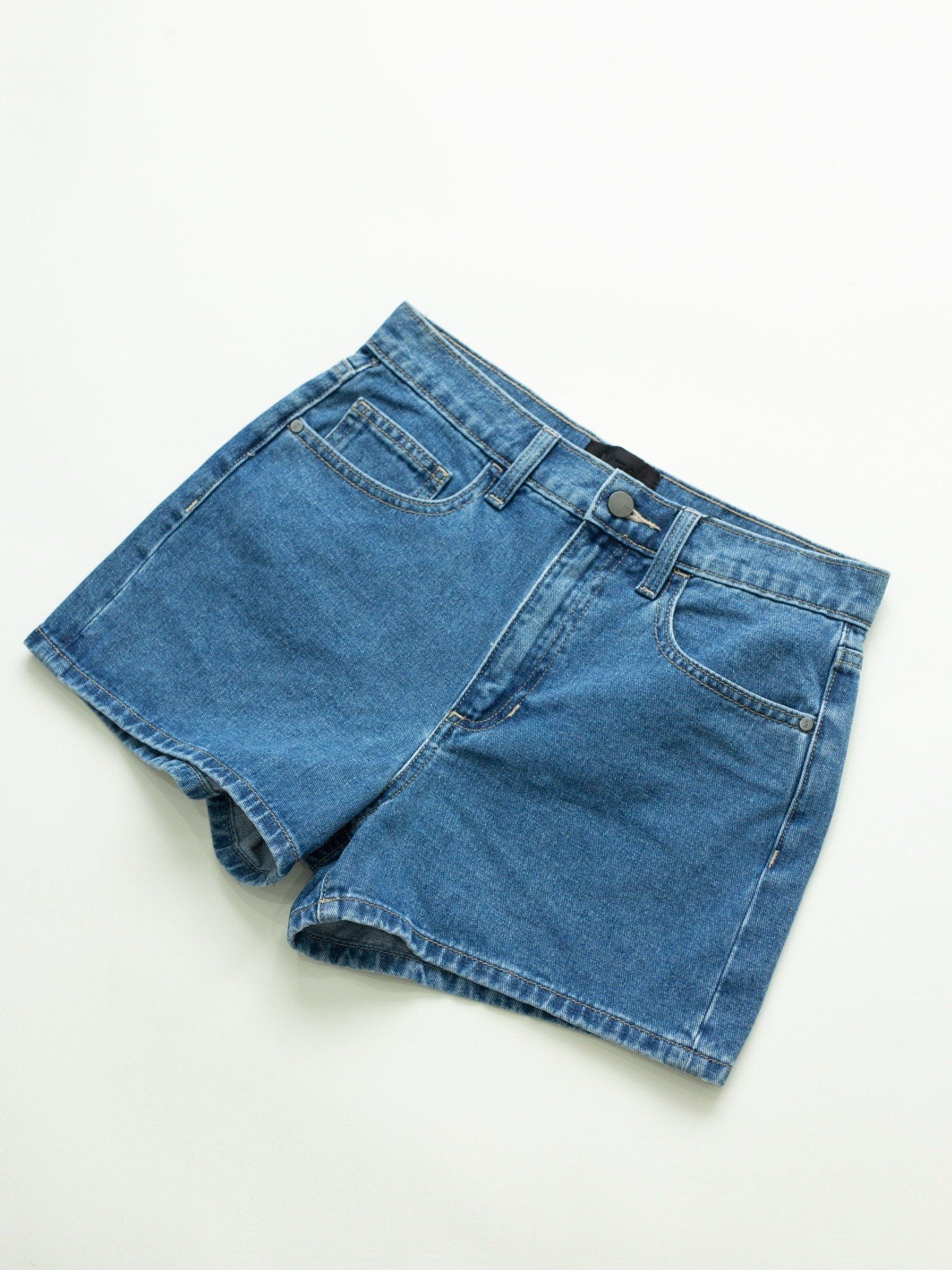 QUẦN SHORT NỮ JEAN CẠP CAO