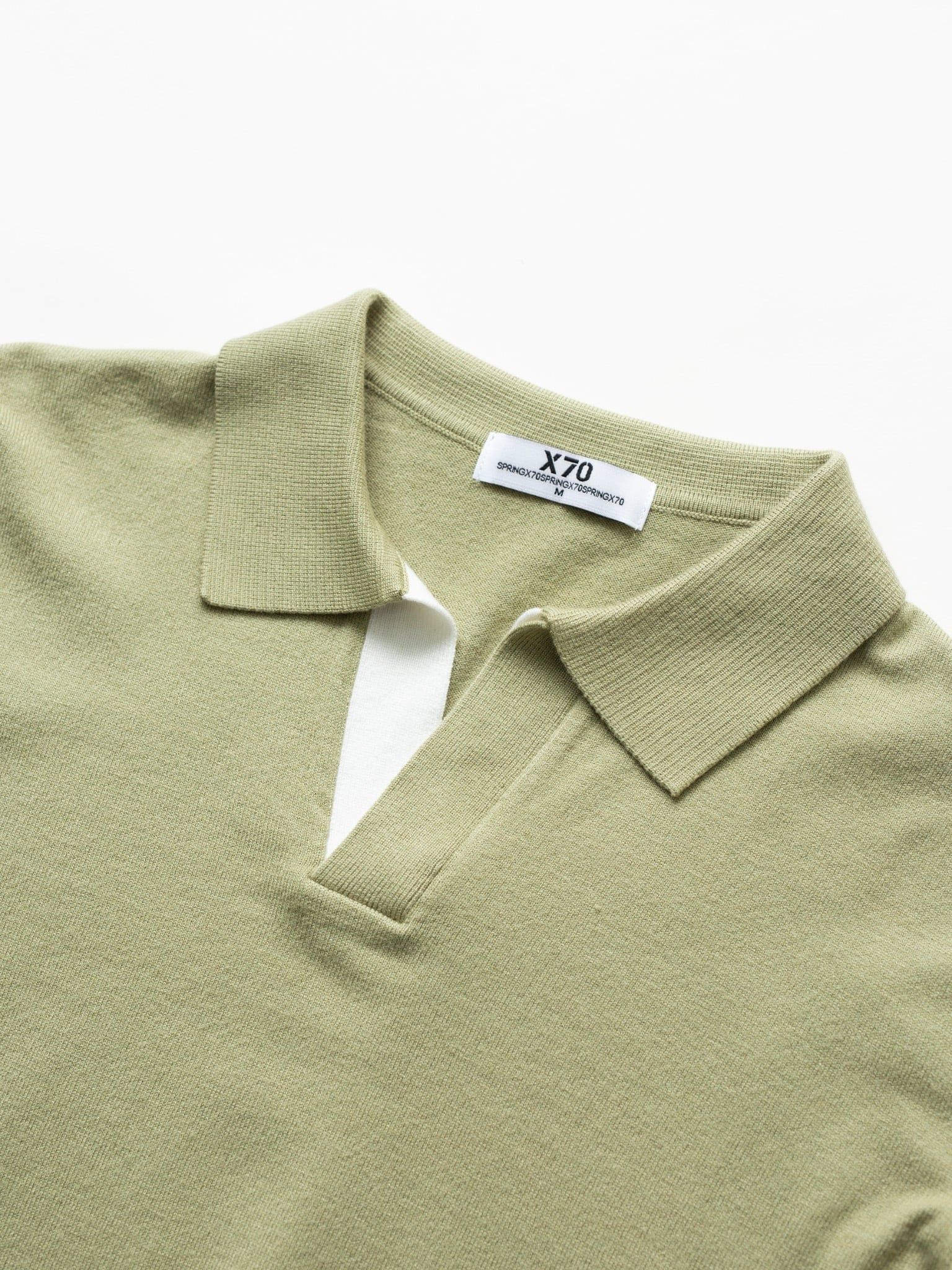 ÁO POLO NAM TAY DÀI LEN DỆT