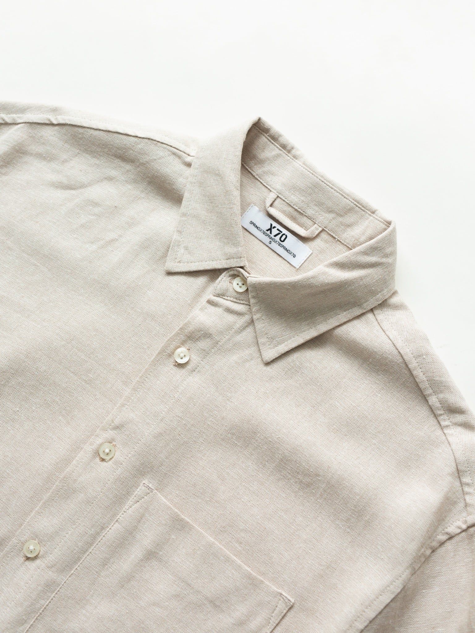 ÁO SƠ MI NAM BASIC LINEN