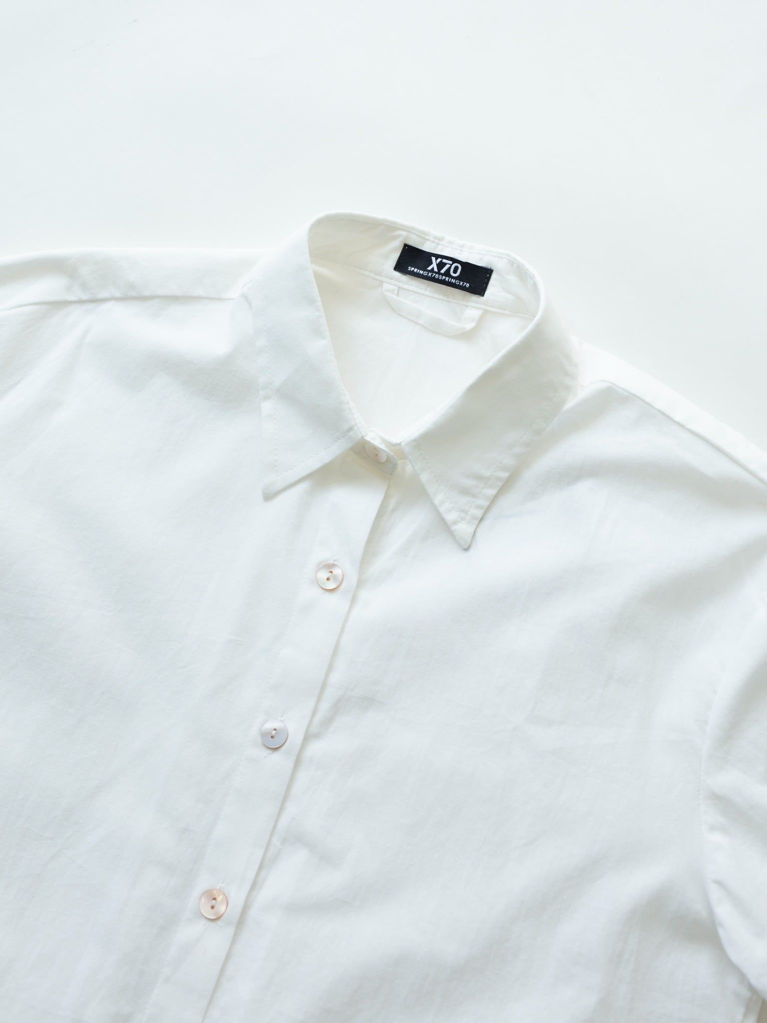 ÁO SƠ MI NỮ TAY DÀI COTTON