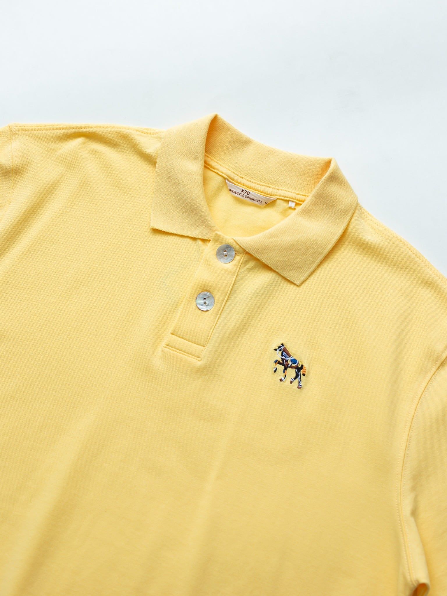 ÁO POLO NAM HỌA TIẾT THÊU COTTON