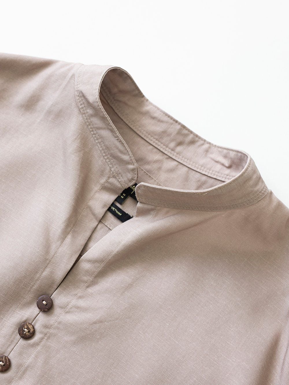 ÁO SƠ MI NAM CỔ TÀU LINEN