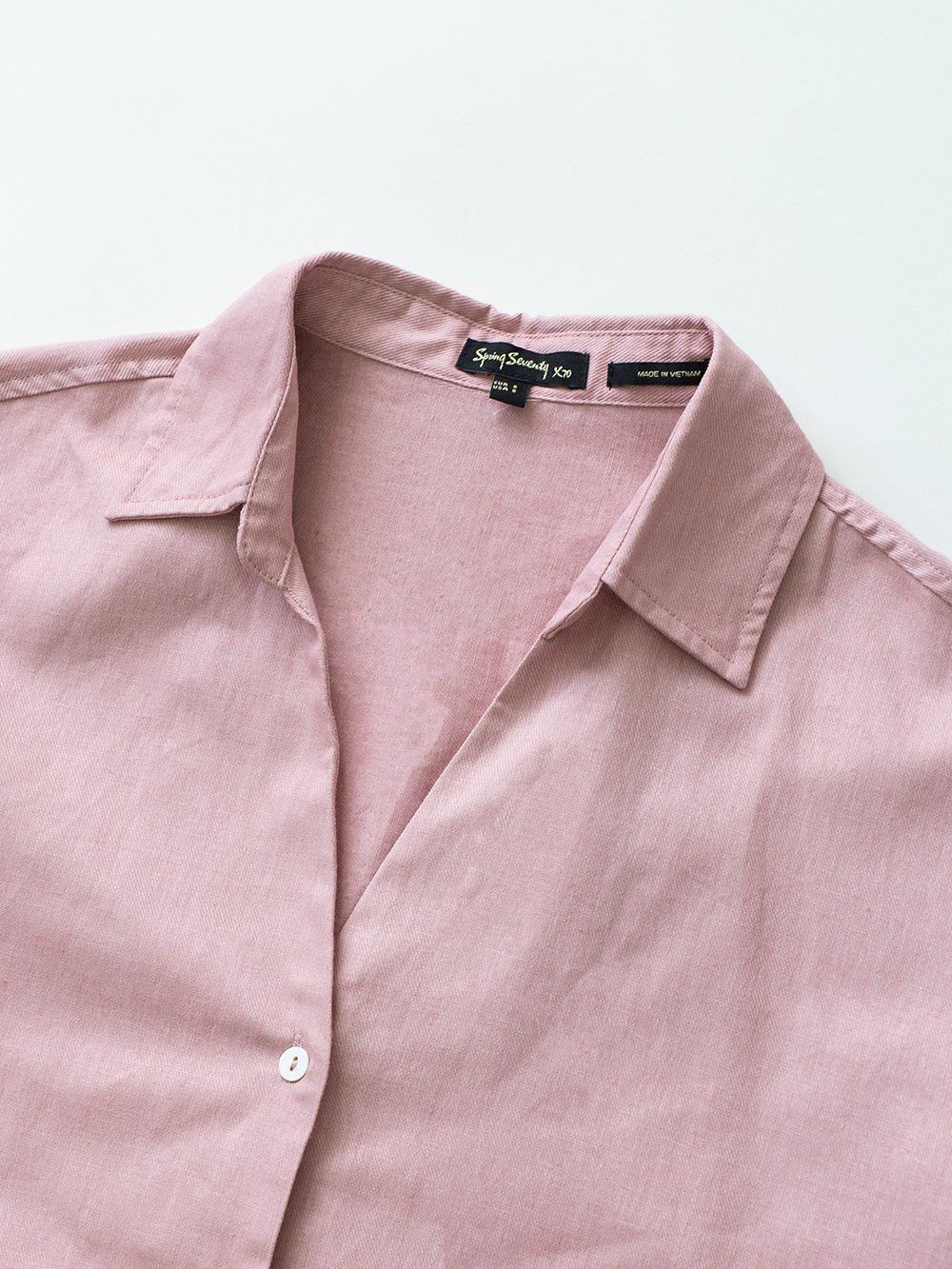 ÁO SƠ MI NỮ CỔ V LINEN