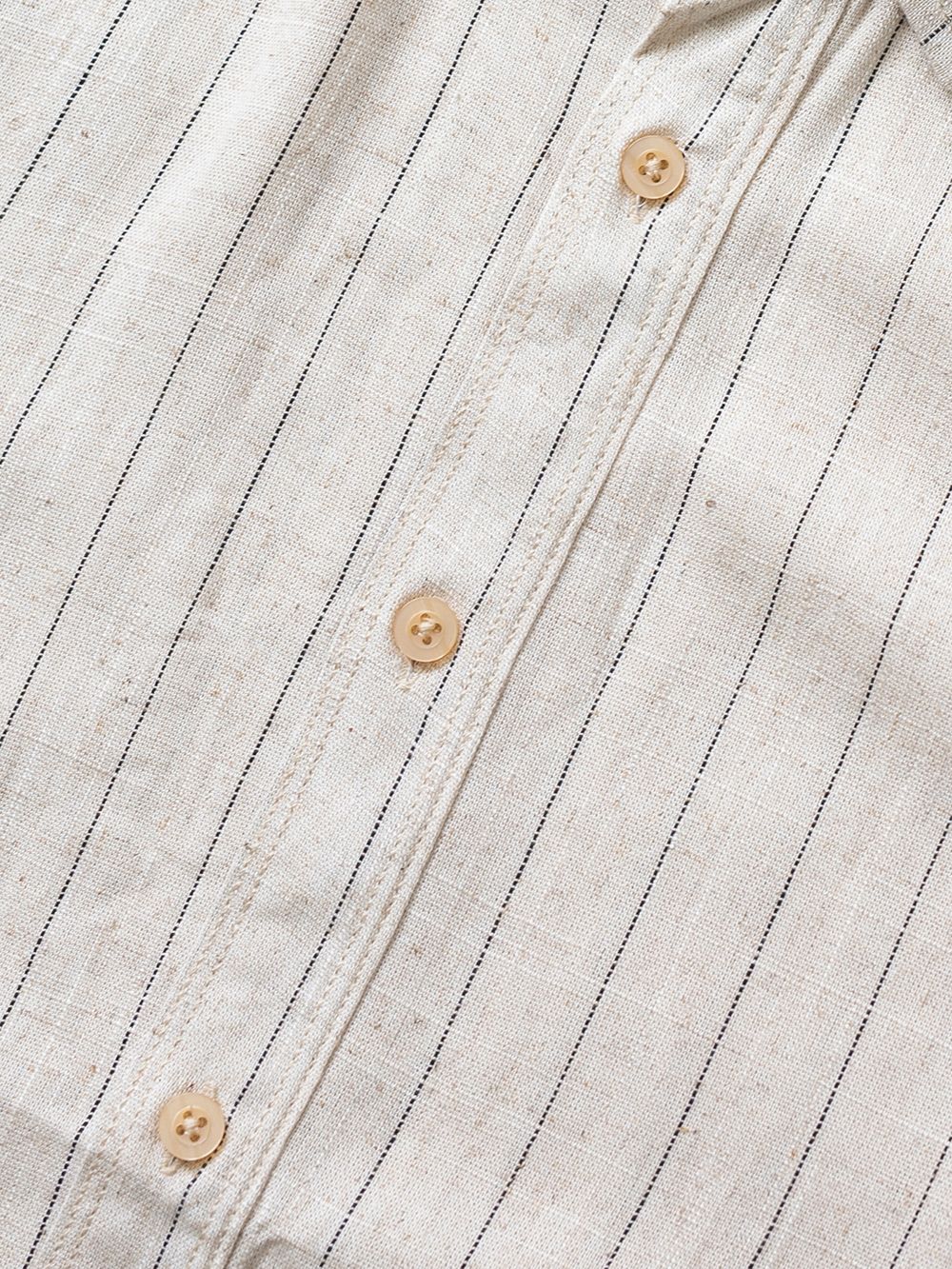 ÁO SƠ MI NAM TAY NGẮN SỌC LINEN