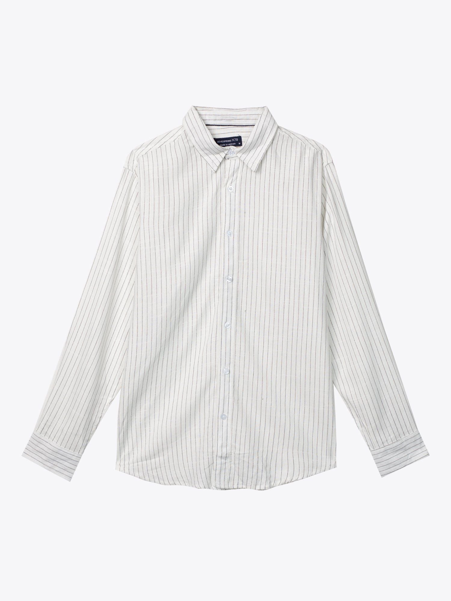 ÁO SƠ MI NAM TAY DÀI SỌC LINEN