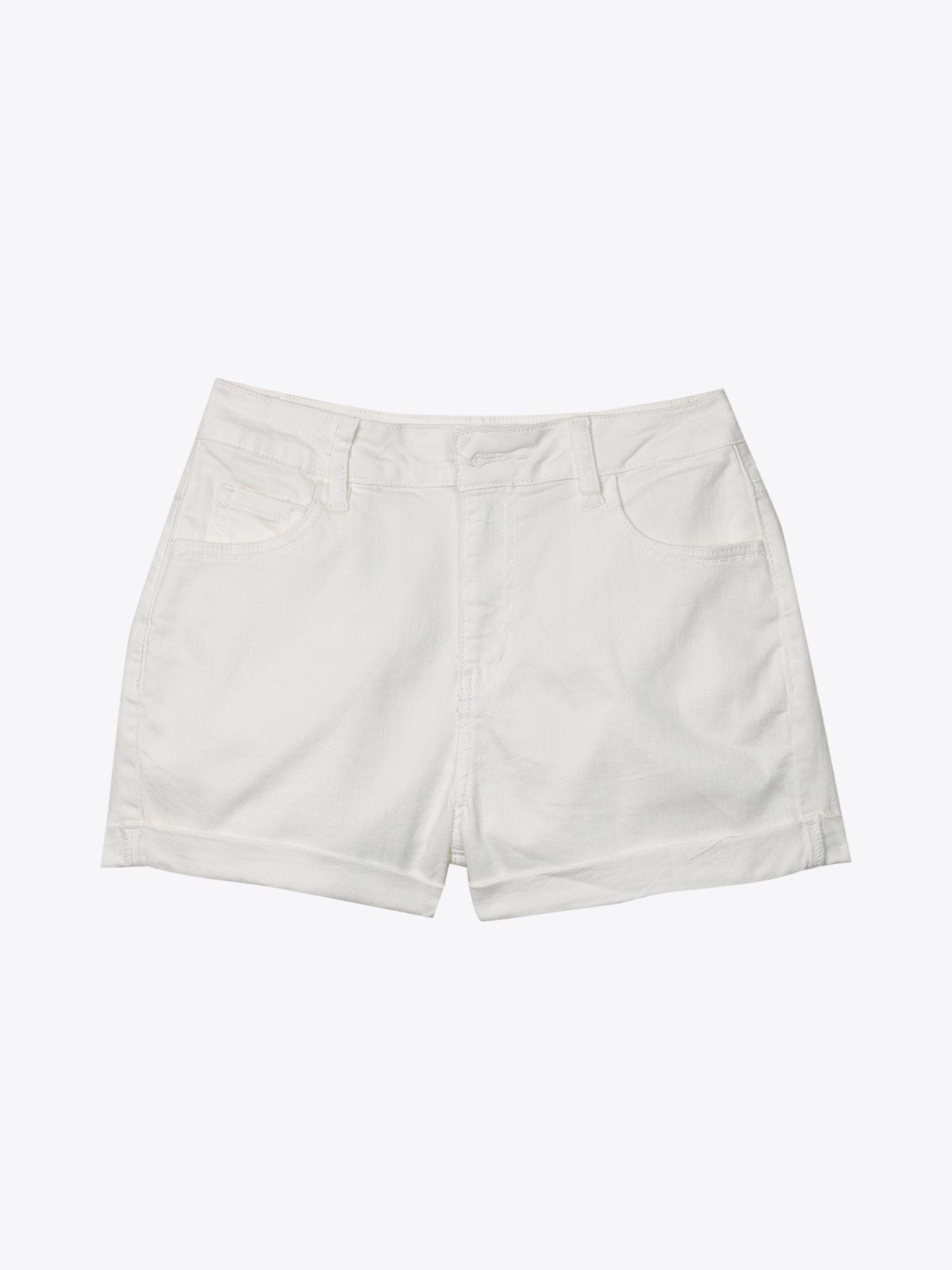 QUẦN SHORT NỮ GẬP LAI DENIM