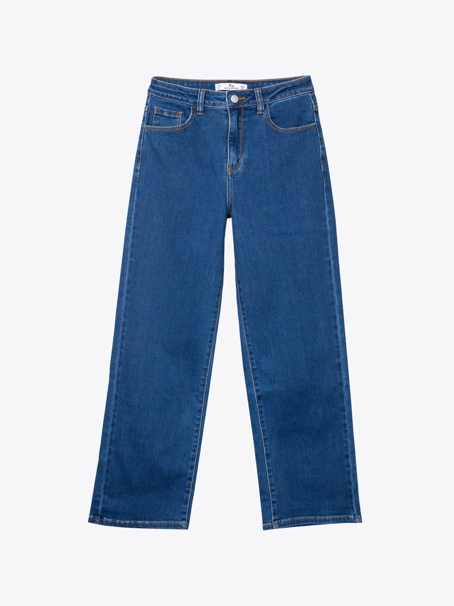 QUẦN SUÔNG NỮ BASIC DENIM