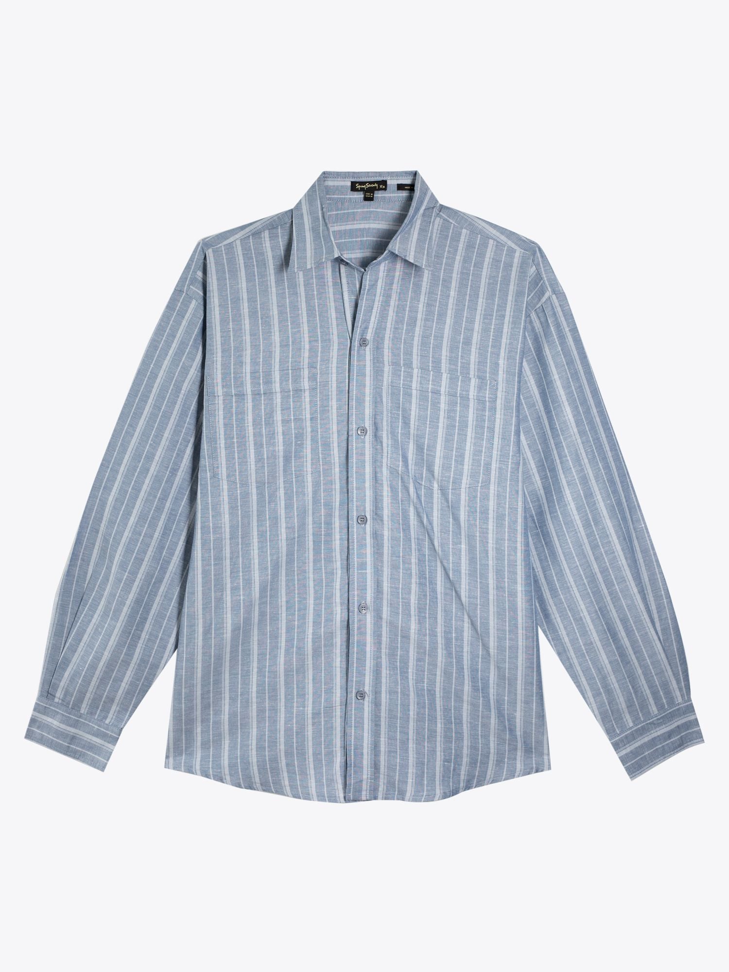 ÁO SƠ MI NAM SỌC LINEN