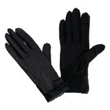  GĂNG TAY NỮ PHỐI REN MÀU ĐEN 