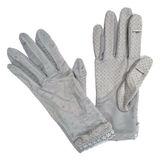  GĂNG TAY NỮ PHỐI REN MÀU XÁM 