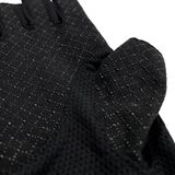  GĂNG TAY NỮ LỘ NGÓN PHỐI LƯỚI MÀU ĐEN 